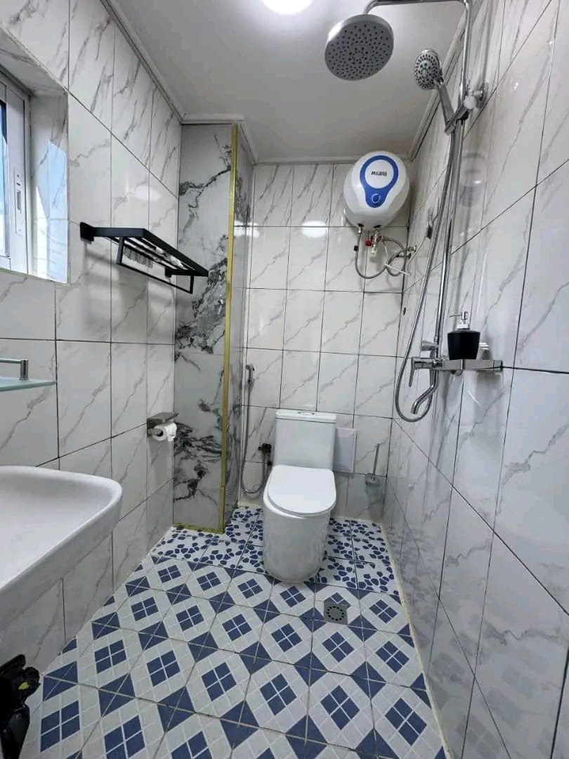 Salle de bain marbre